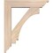 Ekena Millwork Imperial Traditional Smooth Bracket w/ Offset Brace, Douglas Fir, 5 1/2"W x 22"D x 26"H BKT0604X22X26IMP01SDF - alternate 3